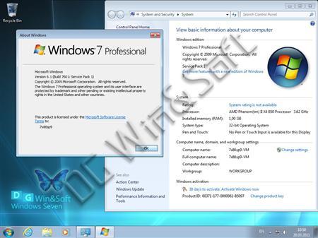 Windows 7 SP1 with IE9 DG Win&Soft x86 & x64 2011.05/ENG/RUS/UKR