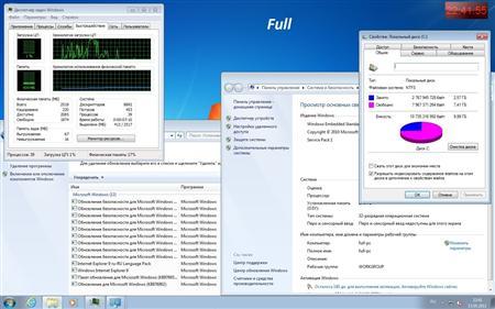 Windows Embedded Standard 7 SP1 x86 for HDD & USB-HDD by LBN (110513/RUS)