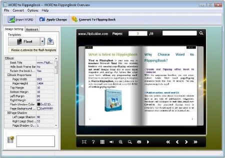 Word to FlippingBook 2.0  