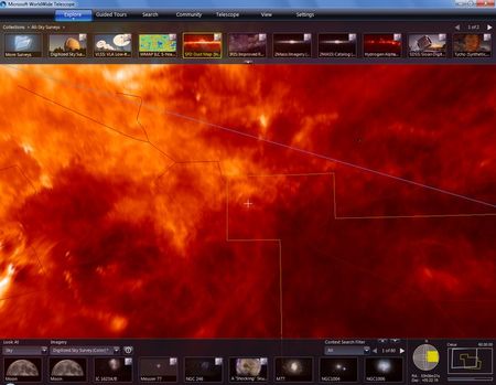 Microsoft Worldwide Telescope v2.8.12 Beta