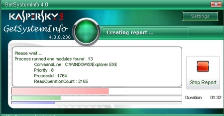 Kaspersky GetSystemInfo 4.0.0.236