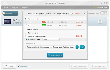 Freemake Video Downloader 2.1.5.2 / Rus / 2011