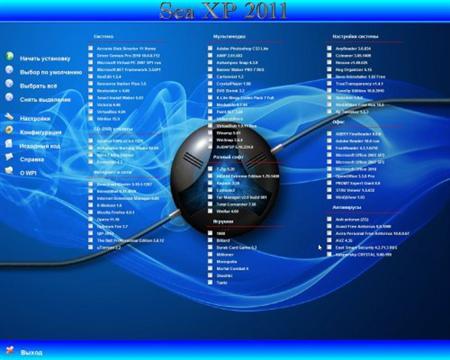 Windows Sea Kiss XP v3.6 +WPI +Driver Packs ( 2011)