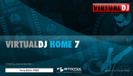 Virtual DJ  7.0.4 Home