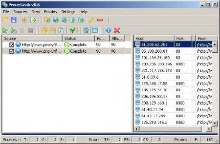 Proxyhecker +  ProxyGrab (  -)