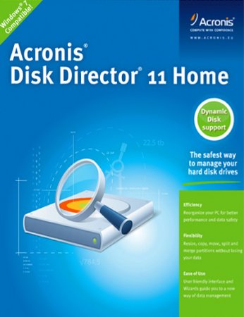 Acronis Disk Director 11 build 2121 Home Rus Portable