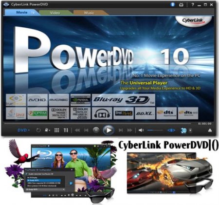 CyberLink PowerDVD 10 3D Mark II Build  2916 Ultra Max