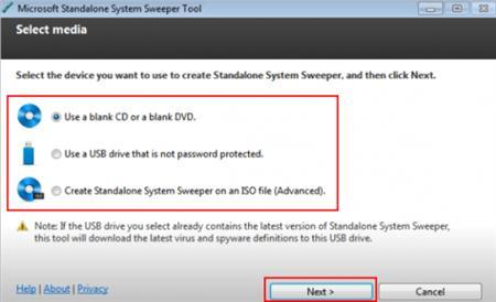 Microsoft Standalone System Sweeper Tool v1.0.856.0