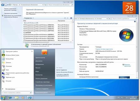 Windows 7  SP1  (x86/x64) 28.05.2011 by Tonkopey