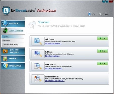 UnThreat AntiVirus Professional 3.6.9451