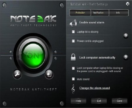 Notebak Anti-Theft 1.0.8