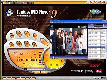 Readon TV Movie Radio Player + Fantasy DVD