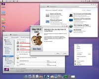 Mac OS X Lion Skin Pack v 5.0 For Windows 7