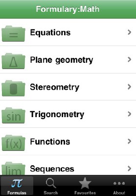 Formulary:Math PRO v2.2.3 [iPhone/iPod Touch]