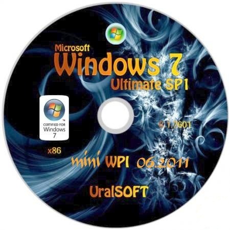 Windows 7 x86 UralSOFT+mini WPI v.2.06