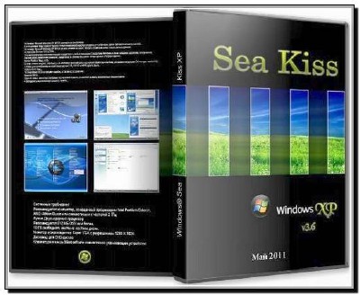 Windows Sea Kiss XP v.3.6 +Driver Packs 2011.