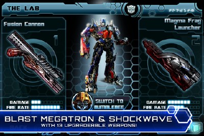 TRANSFORMERS 3 v1.0.0 [iPhone/iPod Touch]