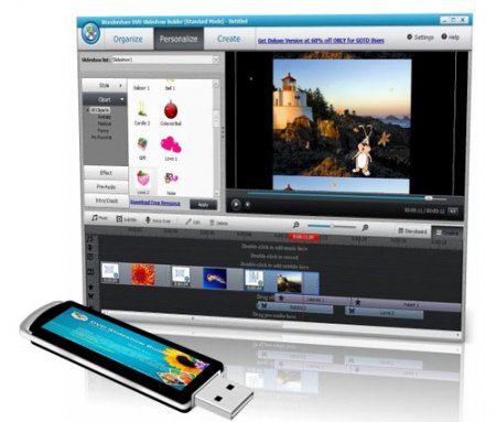 Wondershare DVD Slideshow Builder Standard v6.1.1.46 Portable