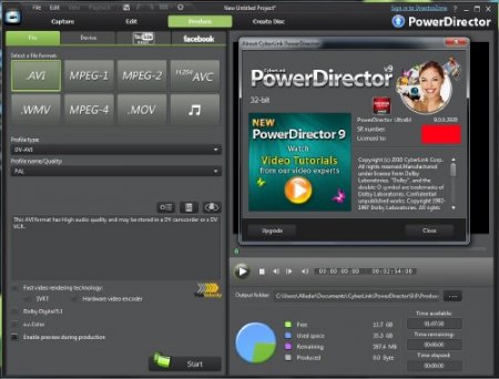 CyberLink PowerDirector Ultra64 v 9.0.0.2930