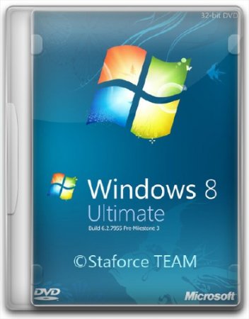 Windows 8 Build 7955 M3 x86 StaforceTEAM (2011/RUS)