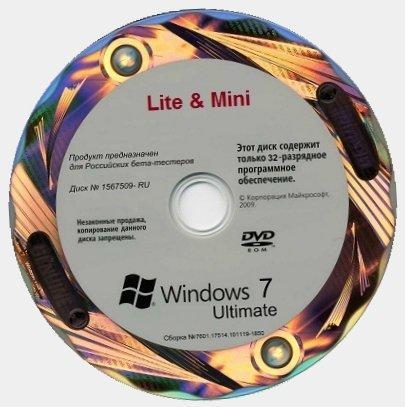 Windows 7 Ultimate SP1 x86 ru-RU Lite & Mini