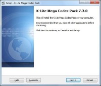 K-Lite CodecPack v 7.2.0 Final Mega