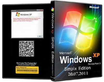 Windows XP Pro SP3 VLK Rus simplix edition (x86)