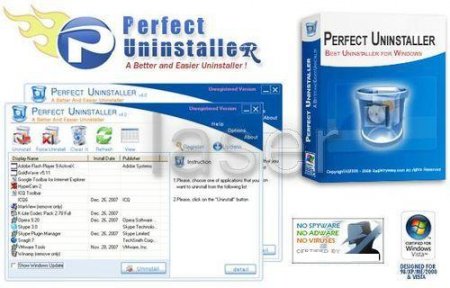 Perfect Uninstaller 6.3.3.9 DC 29.06.2011 + serial