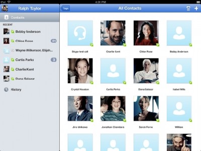 Skype for iPad v1.0.1273 [iPhone/iPod Touch]