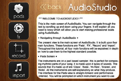 AudioStudio - Digital Music Production v1.16 [iPhone/iPod Touch]