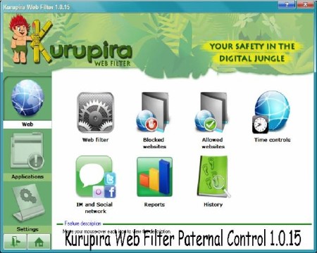 Kurupira Web Filter Paternal Control 1.0.15