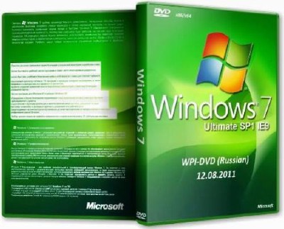 Microsoft Windows 7  SP1 x86/x64 WPI - DVD (12.08.2011)