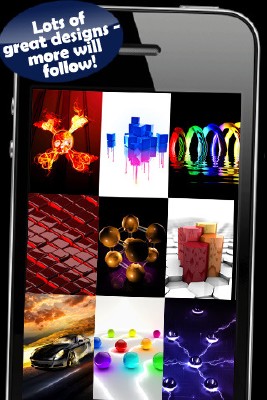 3D Backgrounds & Wallpapers v1.4 [iPhone/iPod Touch]