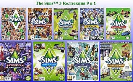 The Sims 3 Collection 9  1 RePack(2011)RUS