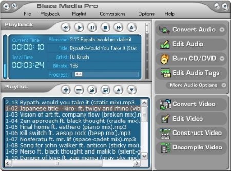 Blaze MediaPro v8.02 Special Edition + Crack + Portable