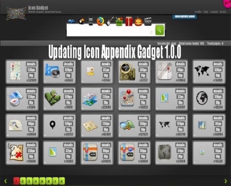 Updating Icon Appendix Gadget 1.0.0