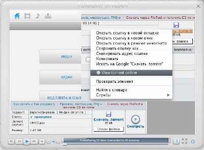 Torrent Stream Magic Player v1.0 