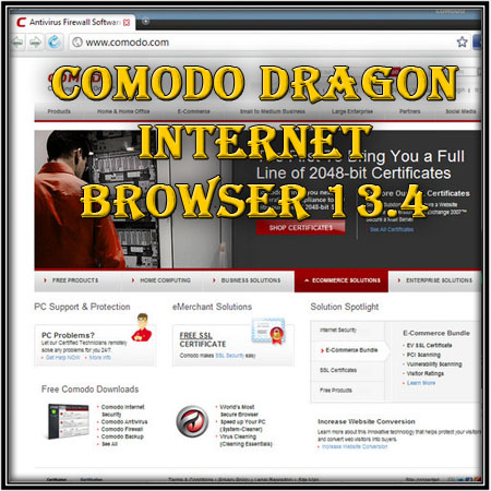 Comodo Dragon Internet Browser 13.4