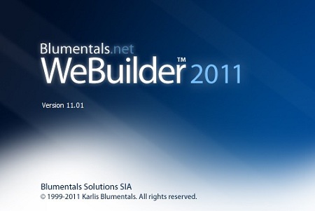 Blumentals WeBuilder 2011 11.0.1.127