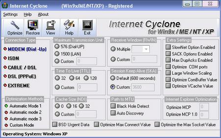 Internet Cyclone v2.05 + Serial