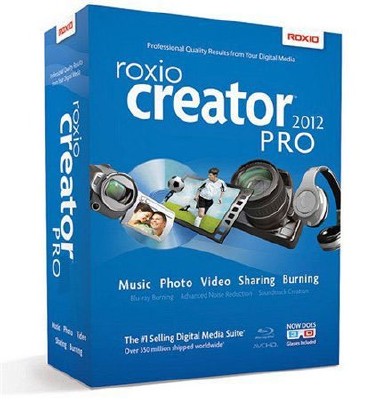 Roxio Creator 2012 PRO v13.5.6.0. Build 135B90A RU/EN (x86/x64) 