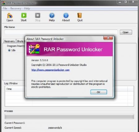 RAR Password Unlocker 3.3.0.0 Portable 