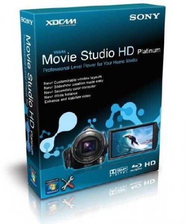 Vegas Movie Studio HD v 10.0.179 + Rus