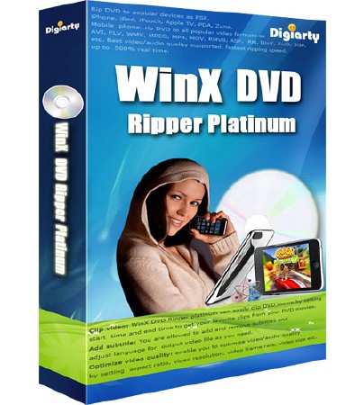 WinX DVD Ripper Platinum v6.3.8 Build 20111009 (ENG)