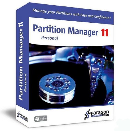 Paragon Partition Manager v 11 SE Personal Build 9887