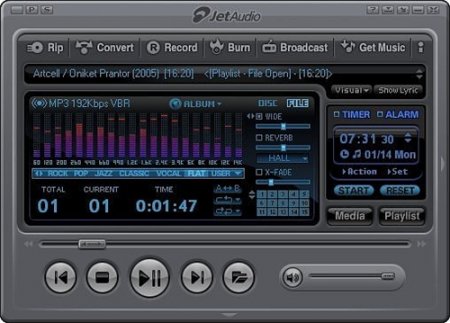 Cowon JetAudio v 7.5.3.15 Plus VX FOSI + Rus, Ukr