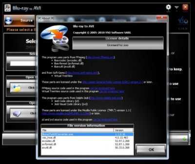 VSO Blu-ray to AVI 1.3.0.2