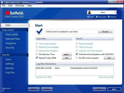 Salfeld Child Control 2011 v11.270.0.0