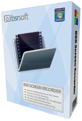 BSR Screen Recorder v.5.2.7 Portable Win 7 - x32