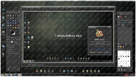 Windows 7 SP1 xDark Deluxe x86 v.4.3